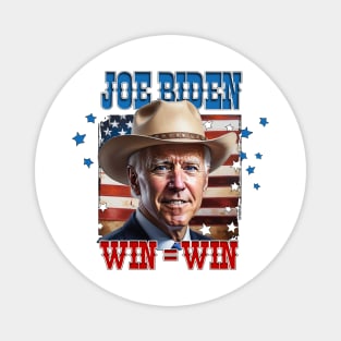 Joe Biden Win Win - everyone wins Magnet